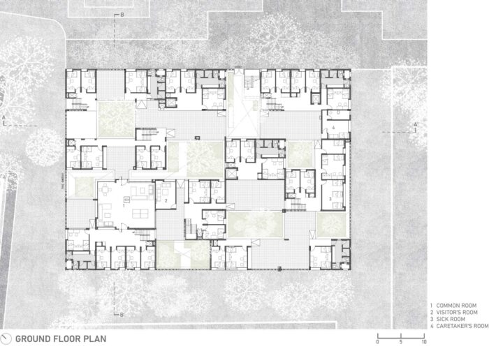 spav_school_of_planning_and_architecture_vijayawada_housing_mobile_offices_01_drawing_ground_floor_plan