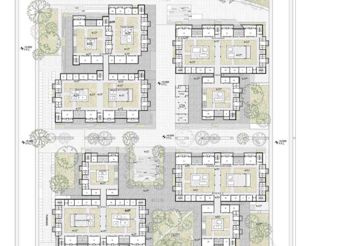 central_university_of_gujarat_vadodra_mobile_offices_08_ground_floor_plan