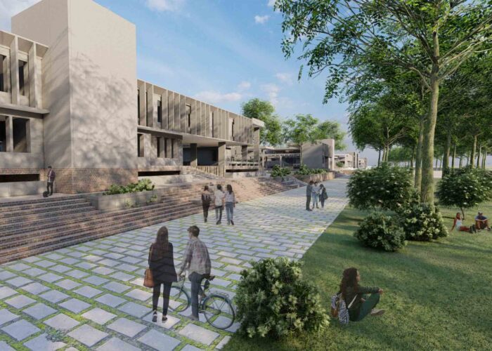 central_university_of_gujarat_vadodra_mobile_offices_13_entrance_to_school_(SIS_SNSS_and_CDS)