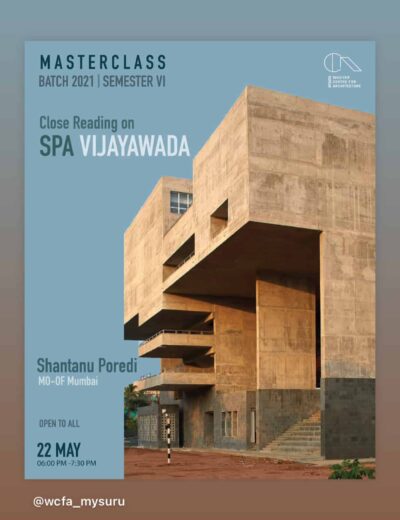 WCFA Mysuru_Masterclass_22nd May